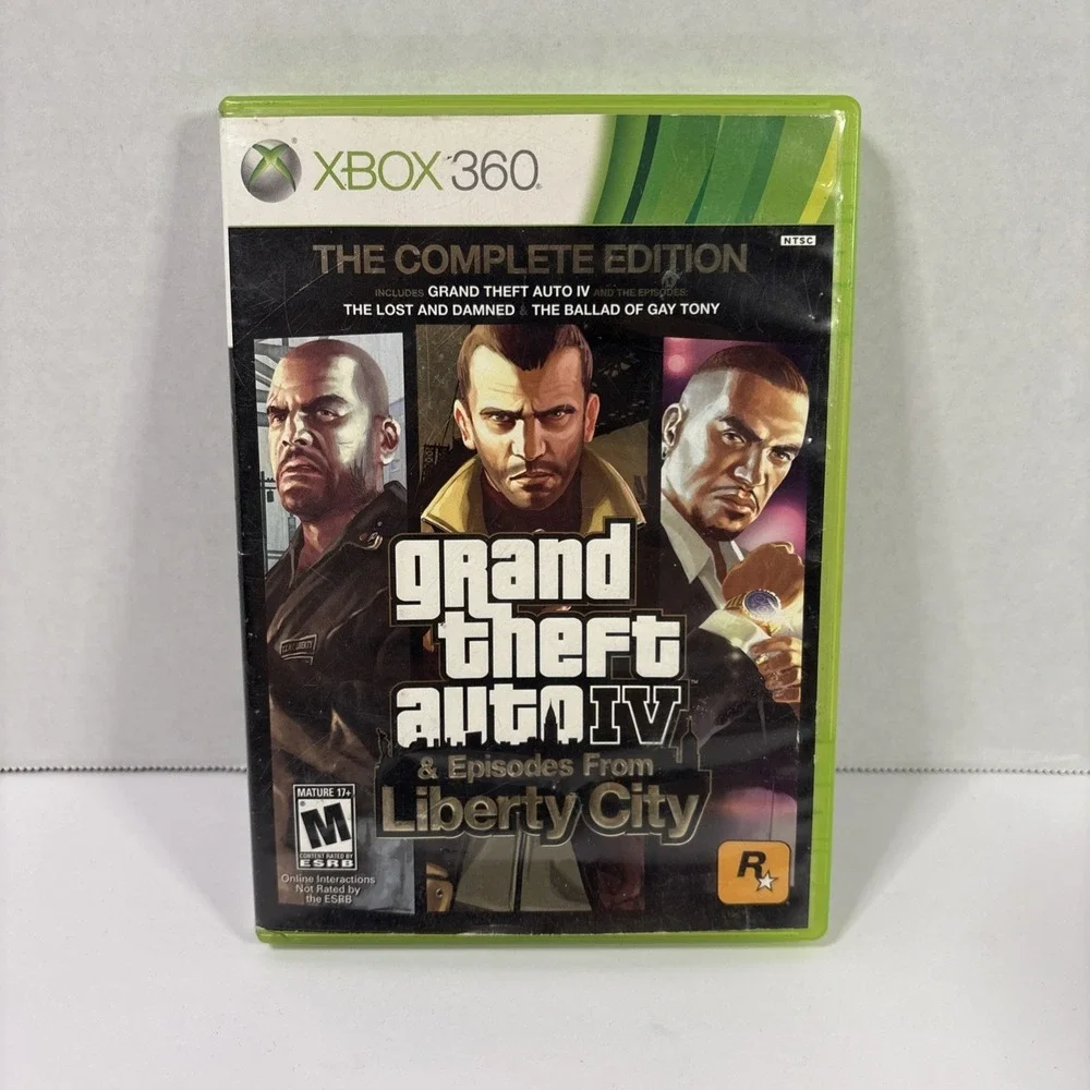 Episodes from Liberty City (Xbox 360) – No Disc 1